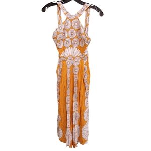 FARM Rio Sunburst Floral Jumpsuit